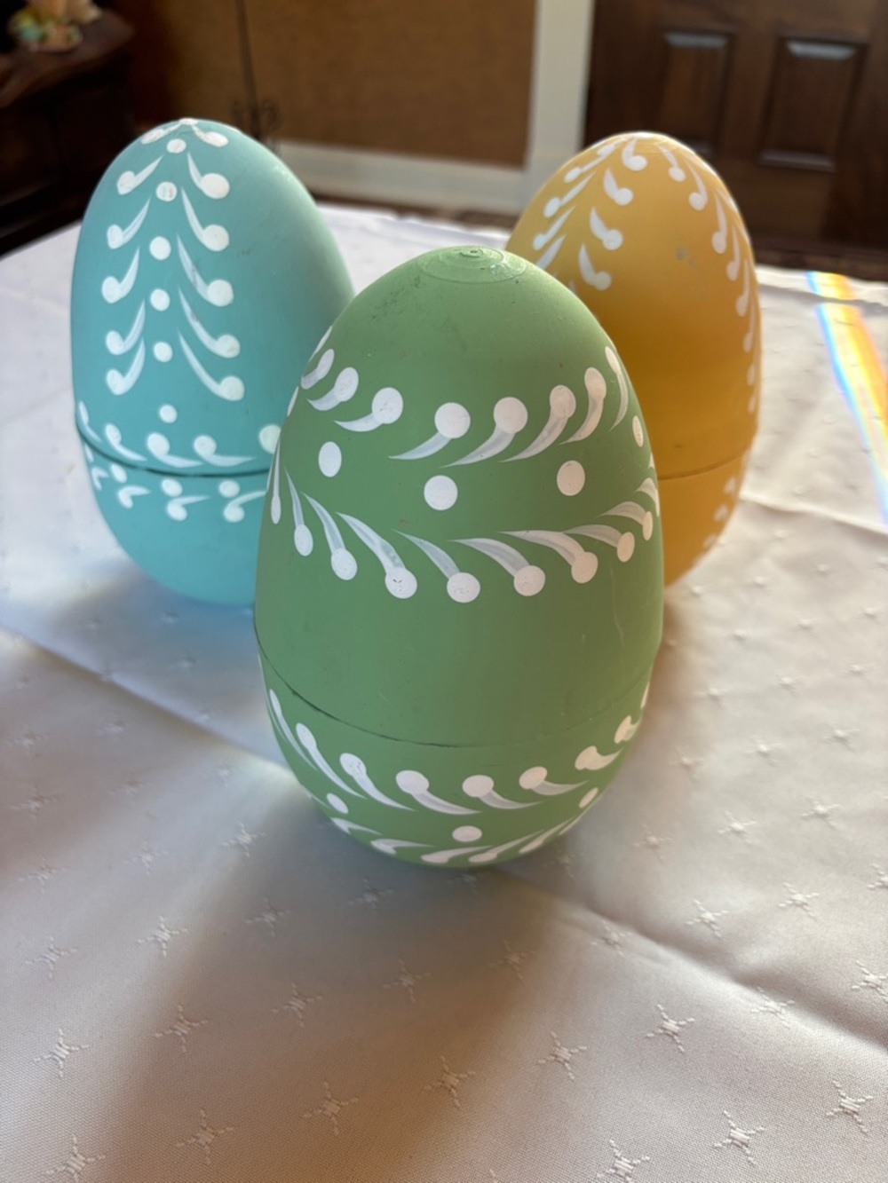 Easter egg trio